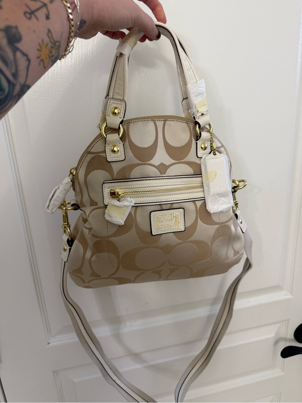 Vintage Y2K Coach Daisy 21723  Signature Satchel